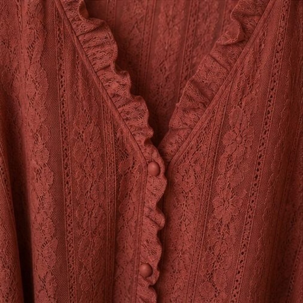 Rust Cami Blouse - Picture 4 of 6